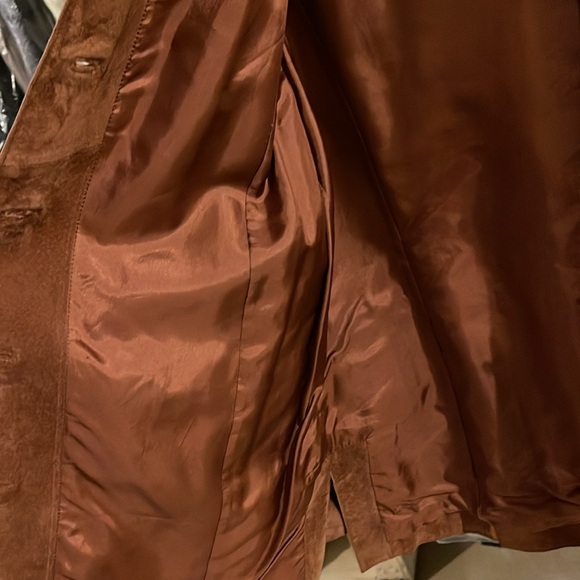 Leather (suede) jacket - Picture 7 of 8